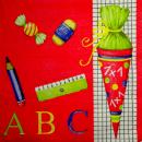 009 Schule - 3-lagig (rot) - ti-flair